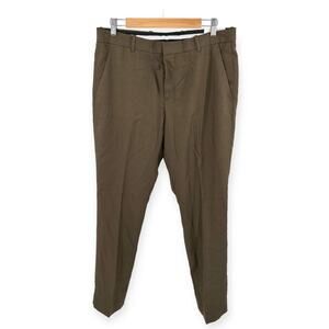 Perry Ellis Portfolio modern fit plaid dress pants Size 33x32